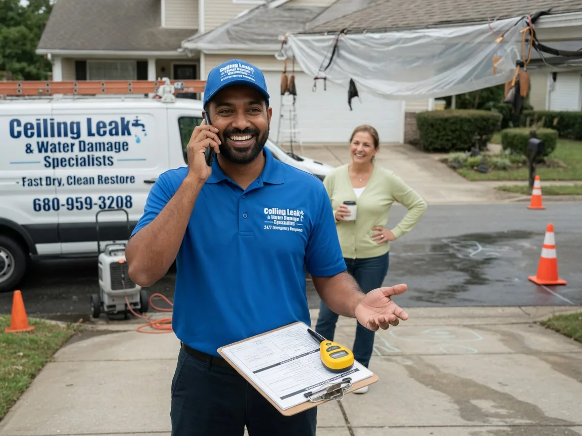 Ceiling Leak Cleanup Auburn, GA FAQs